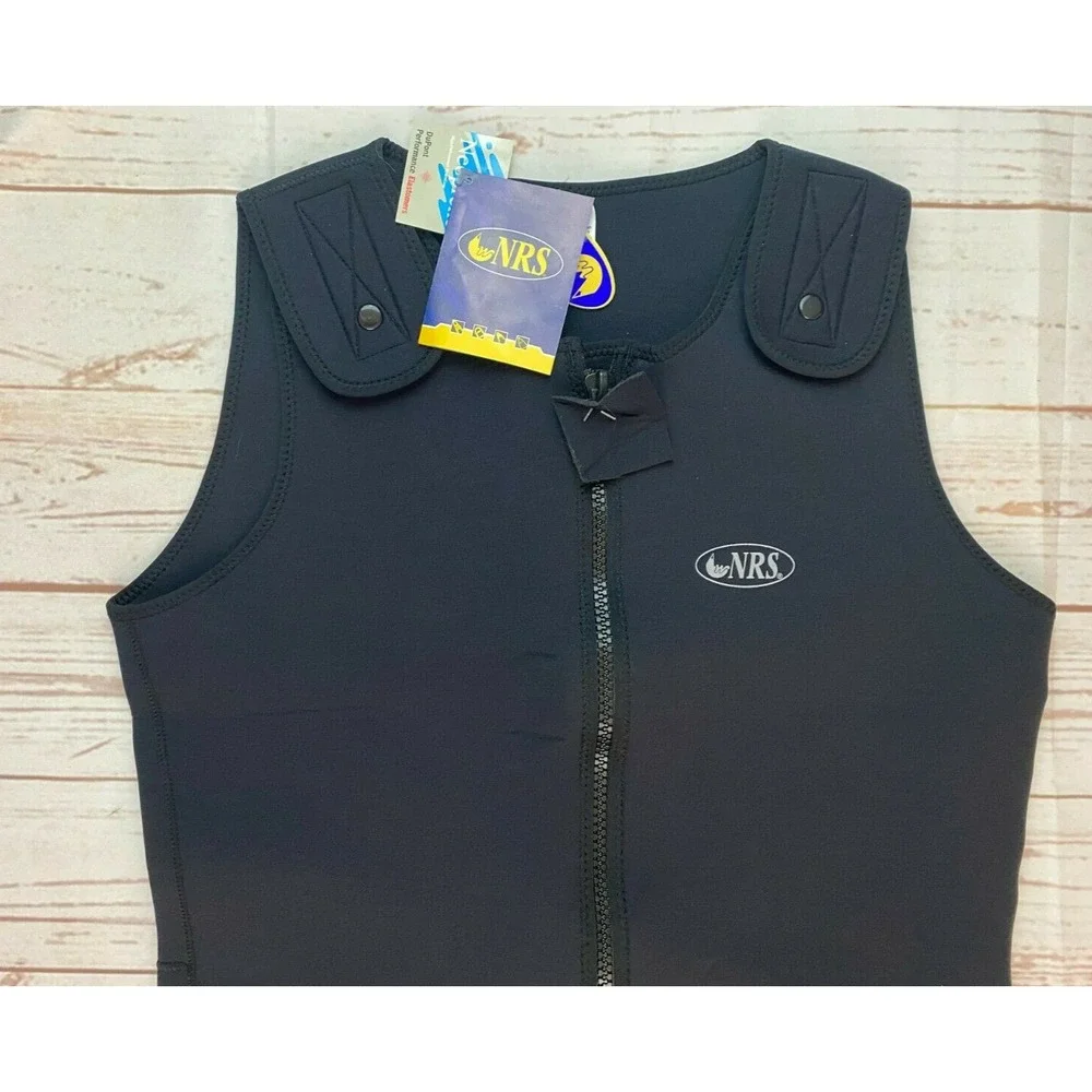 NRS Neoprene Sleeveless Surfing   Snorkeling Wetsuit One Piece Outfit Black  NWT